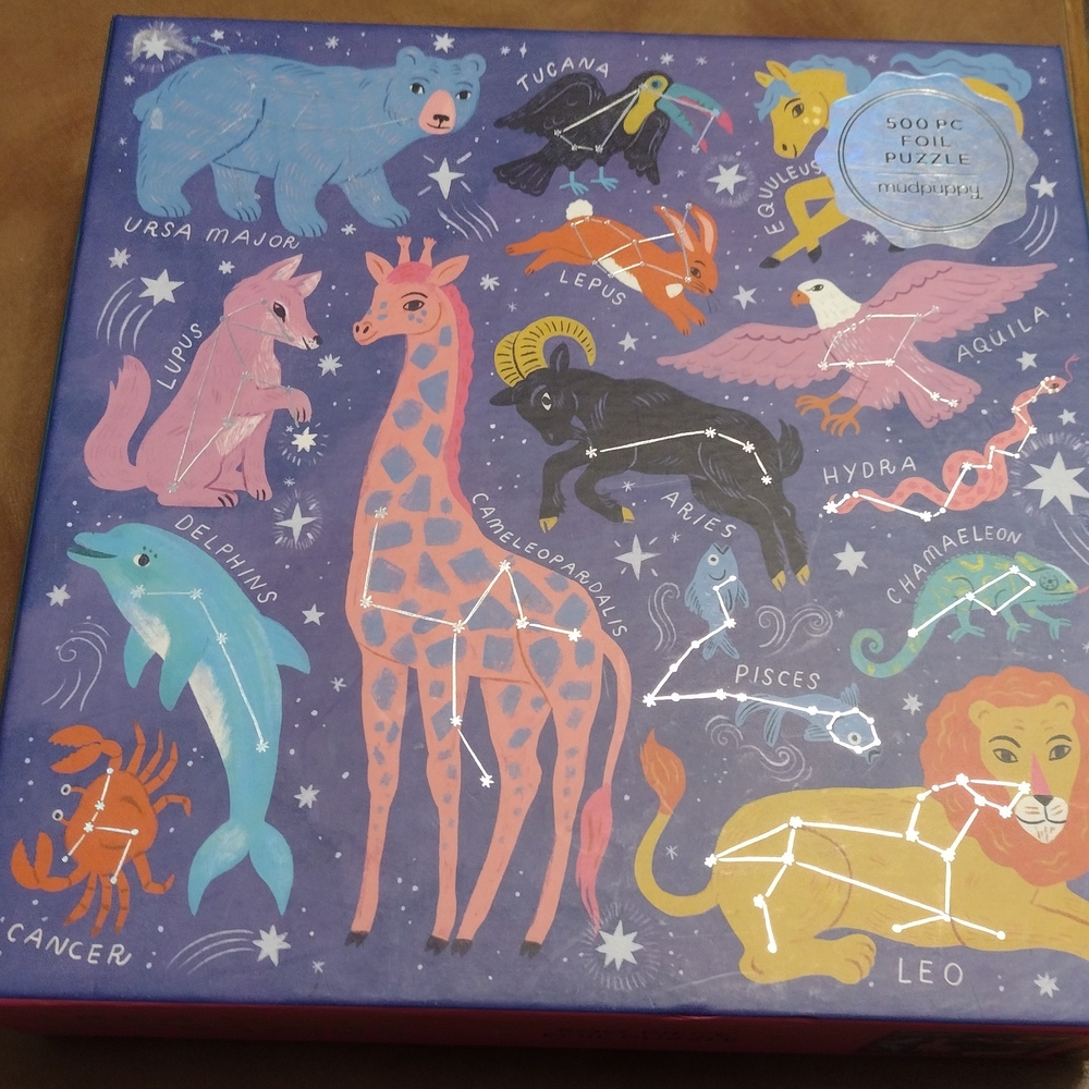 Constellation Animal Puzzle for Kids